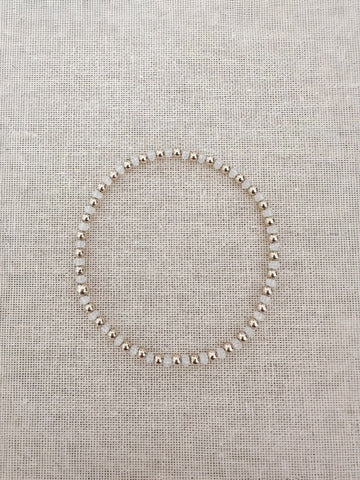 Bella Signature Bracelet with Clear Crystal