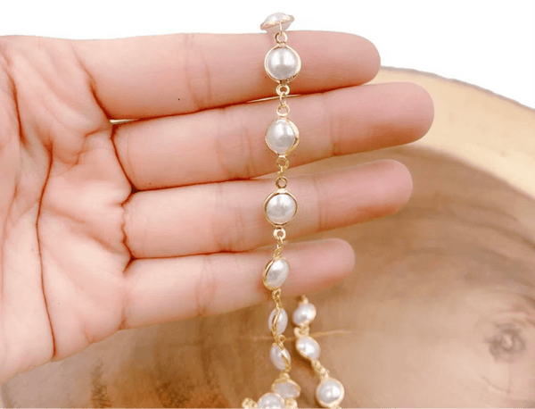 Freshwater White Pearl Bracelet