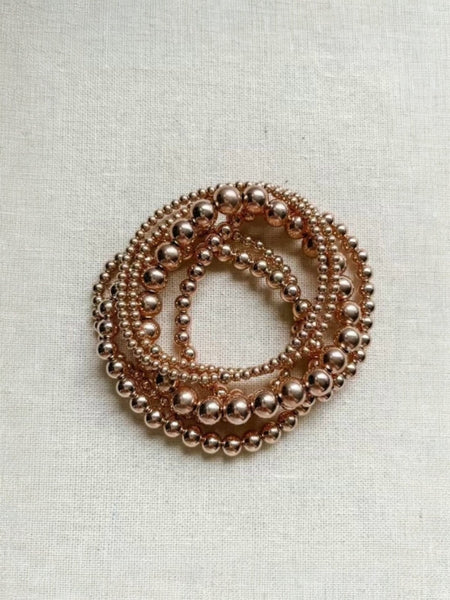 Bella Signature Classic Rose Gold Stack