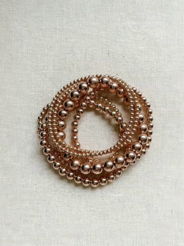 Bella Signature Classic Rose Gold Stack