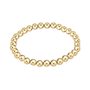 Bella Signature 6mm Gold Beaded Bracelet