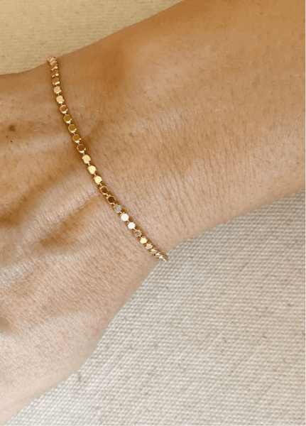 Fiona - Flat Ball Bracelet