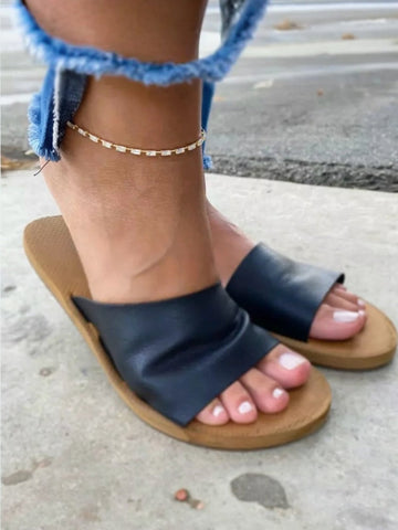 Miranda - Crystal Baguette Anklet