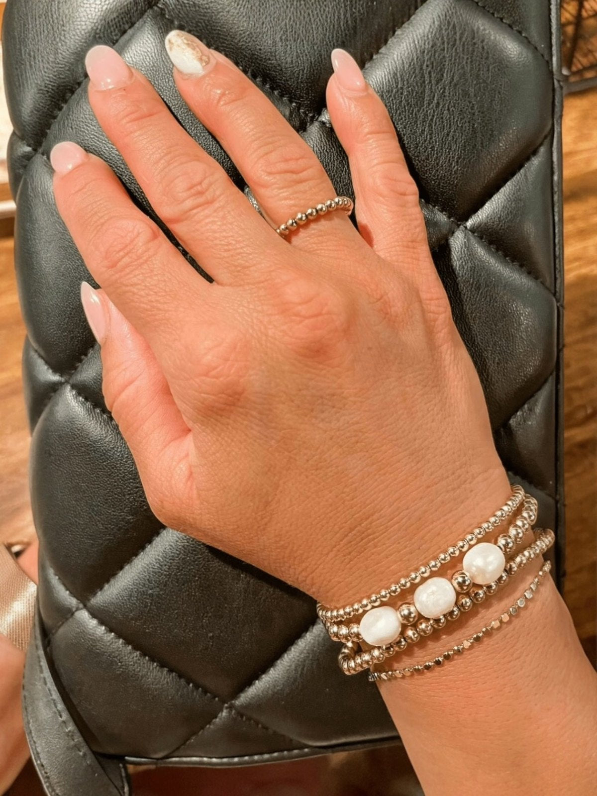 Bella Signature Mother Of Pearl Bracelet