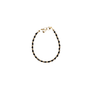 Bella Signature Bracelet with Black Crystal