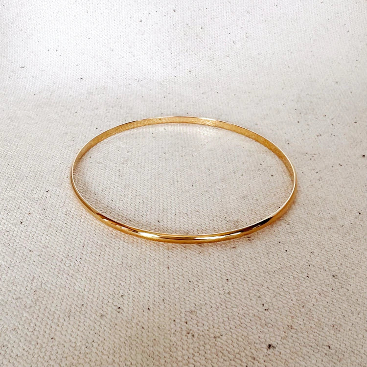 18k Gold Filled Classic Bangle