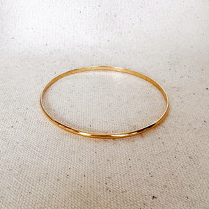 18k Gold Filled Classic Bangle